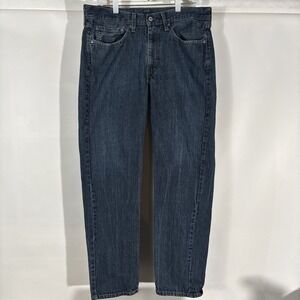 Levi's Premium Jeans 514 Men's 34x32 fits Blue Stretch Straight Fit Denim Vtg